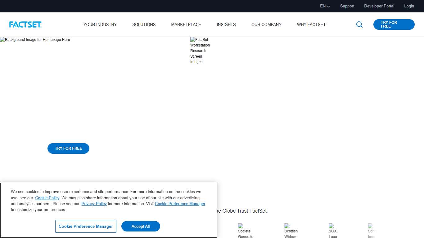 FactSet Leading Financial Data, Market Analysis & Insights